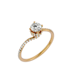 Aura Solitaire Ring