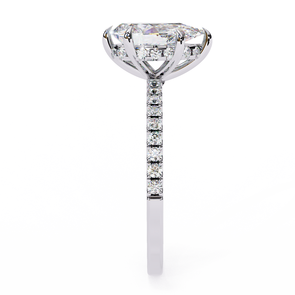 Omega Solitaire Ring