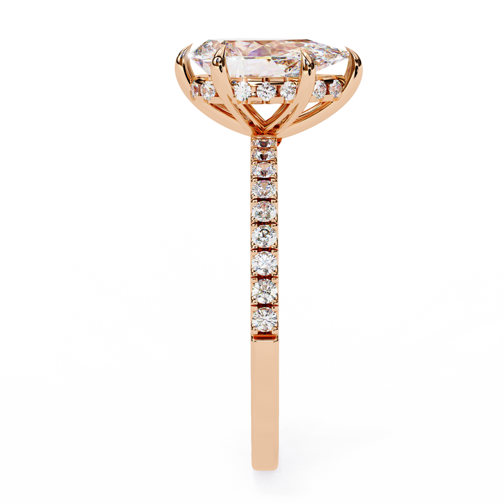 Omega Solitaire Ring