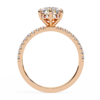 Omega Solitaire Ring