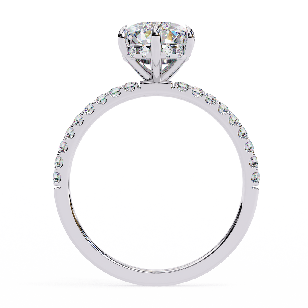 Omega Solitaire Ring