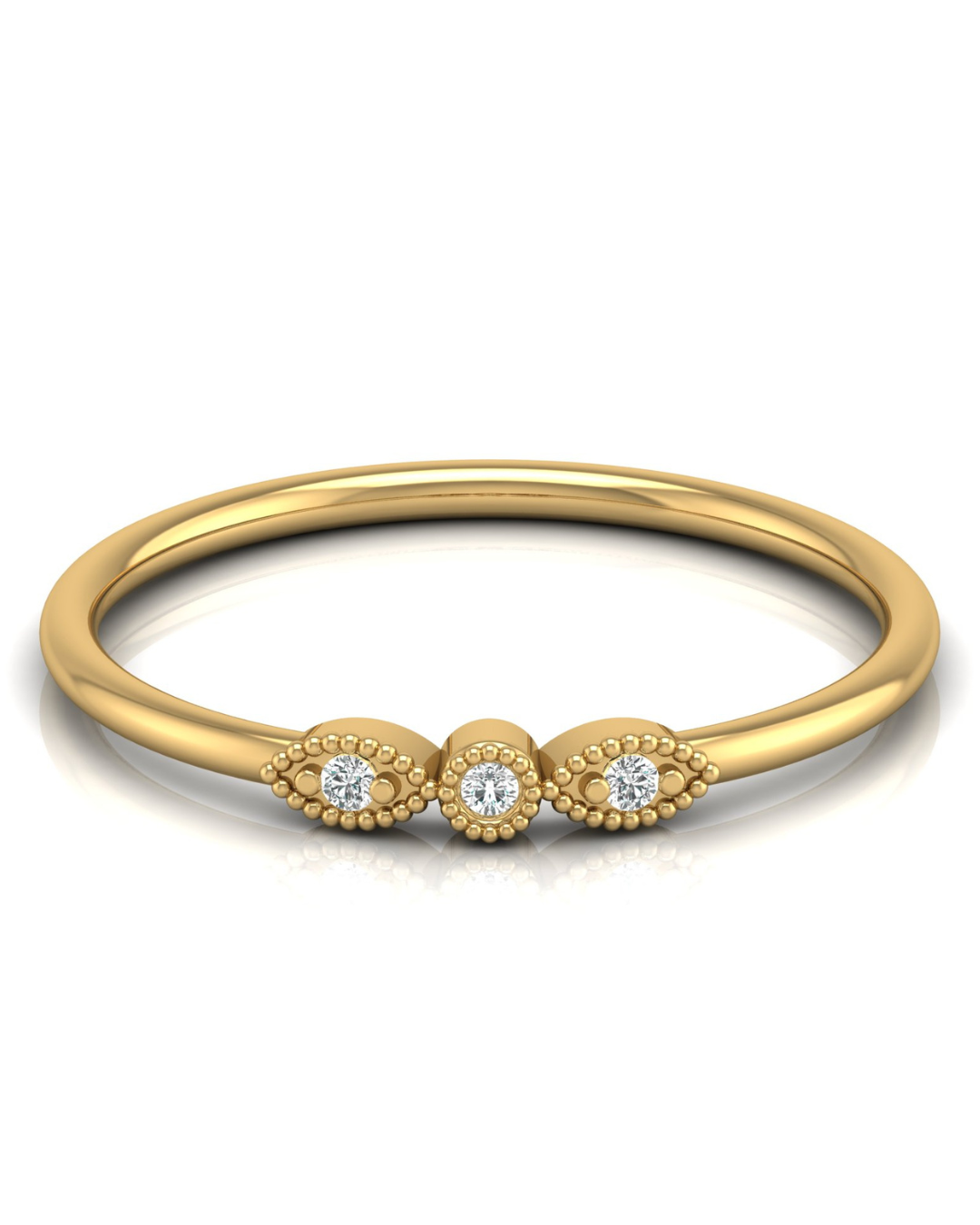 Rose Diamond Band