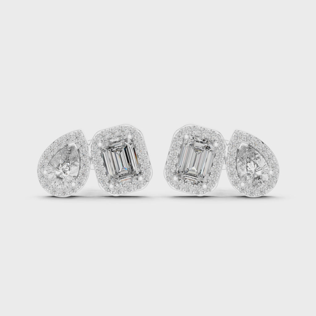 Audrey Diamond Earring