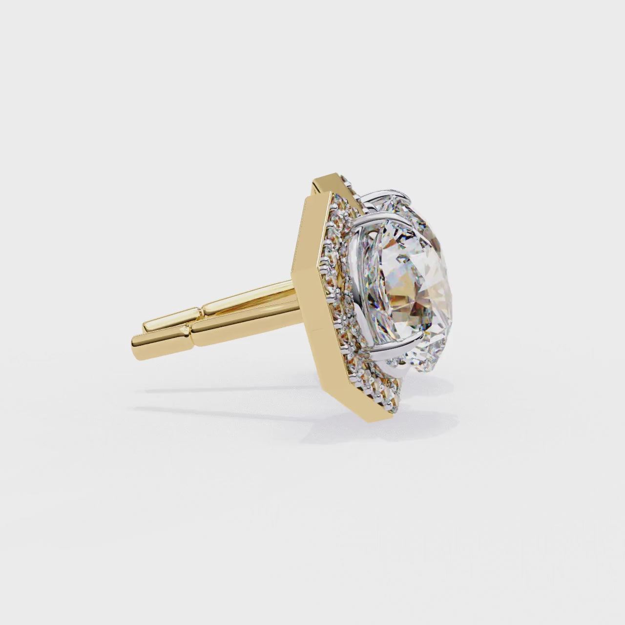 Eleanor Solitaire Earring