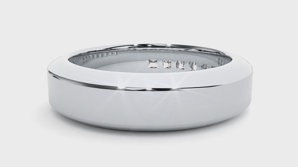 Aria Mens Studded Ring