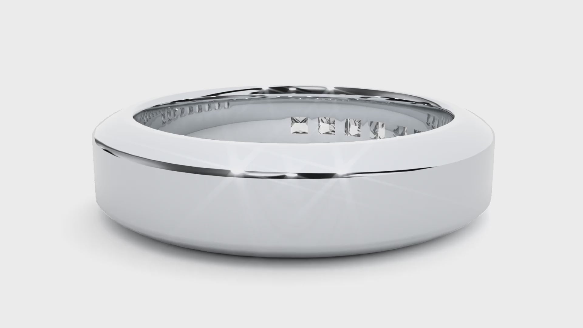Aria Mens Studded Ring
