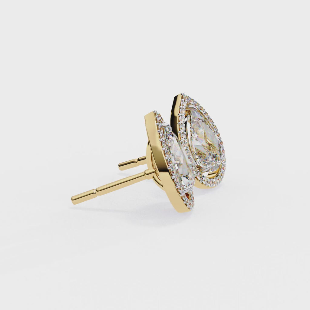 Cassie Solitaire Earring