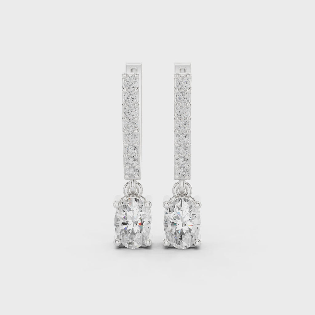 Jemima Solitaire Earring