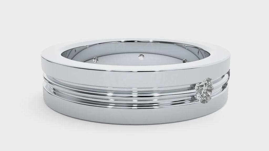 Christiana Mens Studded Ring