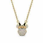 Minnie Diamond Kids Pendant (With Chain)